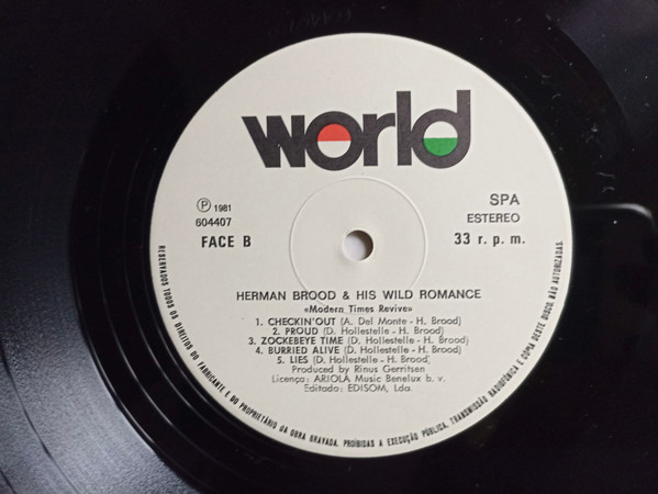 Herman Brood & His Wild Romance - Modern Times Revive | Edisom (604407) - main