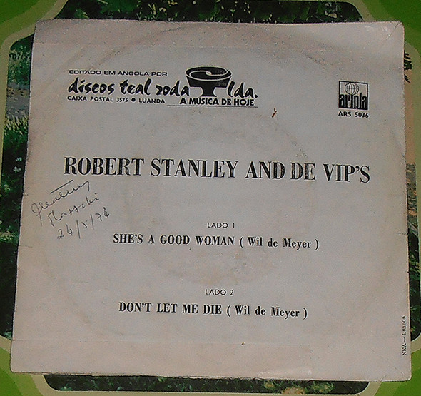 Robert Stanley & The Vips - She's A Good Woman | Ariola (ARS 5036) - 2