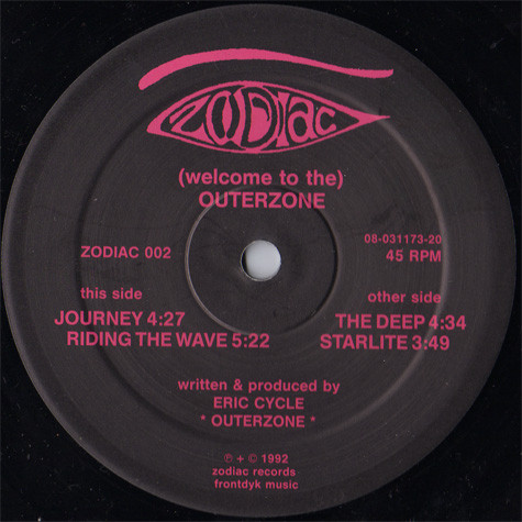 Outerzone - (Welcome To The) Outerzone | Zodiac Records (ZODIAC 002) - 2 Outerzone - (Welcome To The) Outerzone | Zodiac Records (ZODIAC 002) - 2