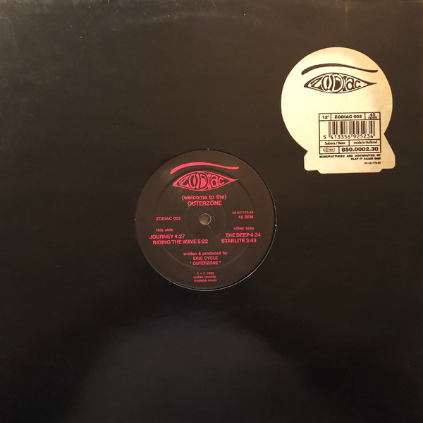 Outerzone - (Welcome To The) Outerzone | Zodiac Records (ZODIAC 002)