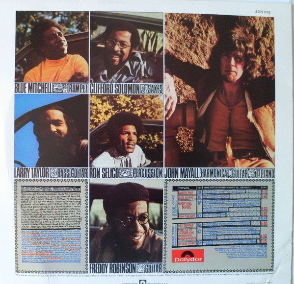 John Mayall - Jazz Blues Fusion | Polydor (2391 032) - 2 John Mayall - Jazz Blues Fusion | Polydor (2391 032) - 2