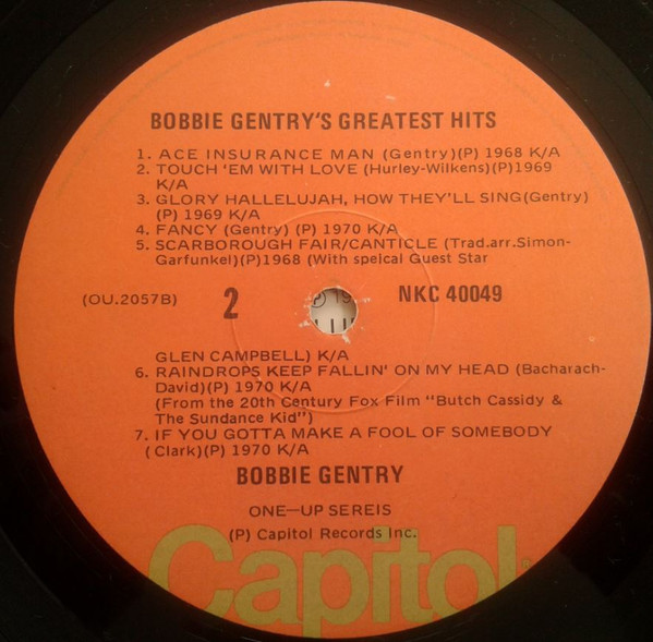 Bobbie Gentry - Bobbie Gentry's Greatest Hits | Capitol Records (NKC 40049) - 4 Bobbie Gentry - Bobbie Gentry's Greatest Hits | Capitol Records (NKC 40049) - 4