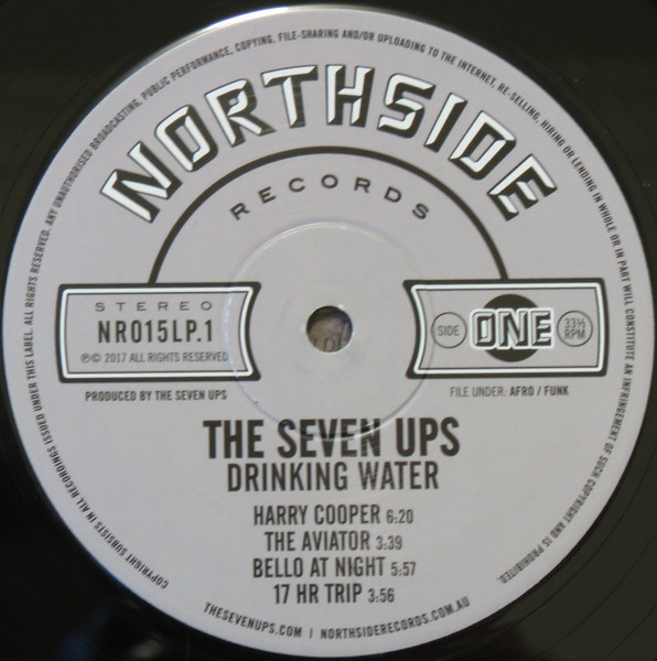The Seven Ups - Drinking Water | Northside Records (NR015) - 3 The Seven Ups - Drinking Water | Northside Records (NR015) - 3