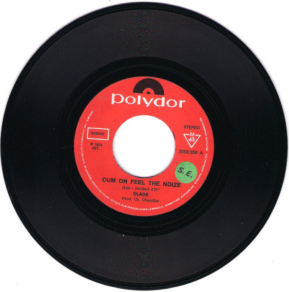 Slade - Cum On Feel The Noize | Polydor (2058 339) - 3