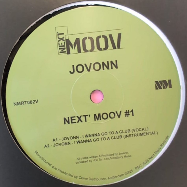 Jovonn - Next' Moov #1 | Next Moov Records (NMRT002V) - main