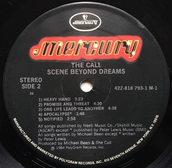 The Call - Scene Beyond Dreams | Mercury (818 793-1 M-1) - 4