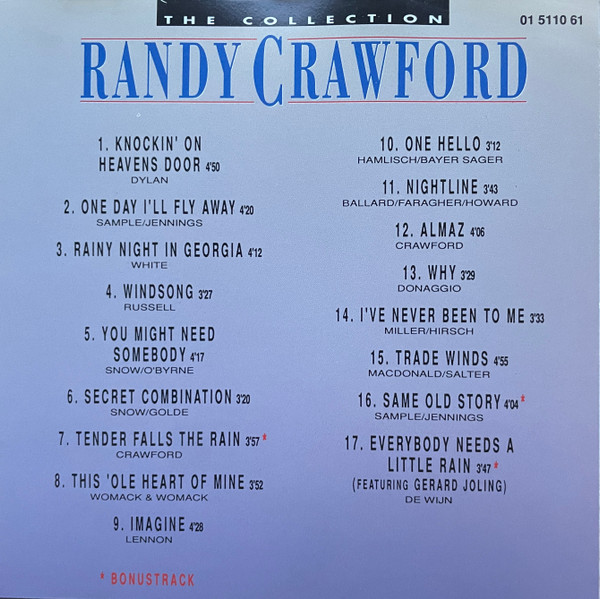 Randy Crawford - The Collection | Arcade (01 5110 61) - 2