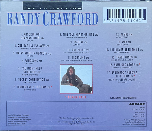 Randy Crawford - The Collection | Arcade (01 5110 61) - 4