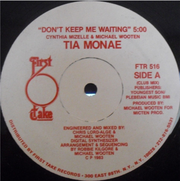 Tia Monae - Don't Keep Me Waiting | First Take Records (FTR 516)
