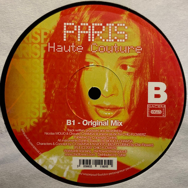 Paris - Haute Couture | Chic Flowerz Records (CF 023)