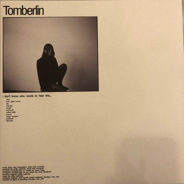 Tomberlin - I Don't Know Who Needs To Hear This... | Saddle Creek (LBJ-277)