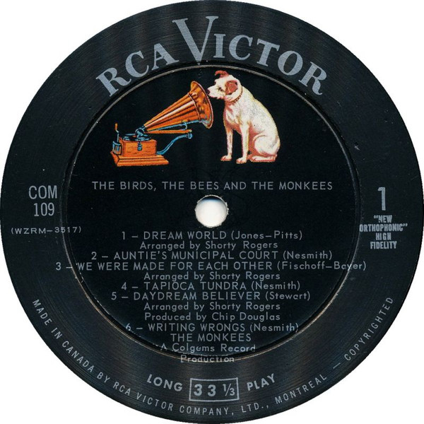 The Monkees - The Birds, The Bees & The Monkees [Vinyl] | RCA Victor (COM-109) - 3
