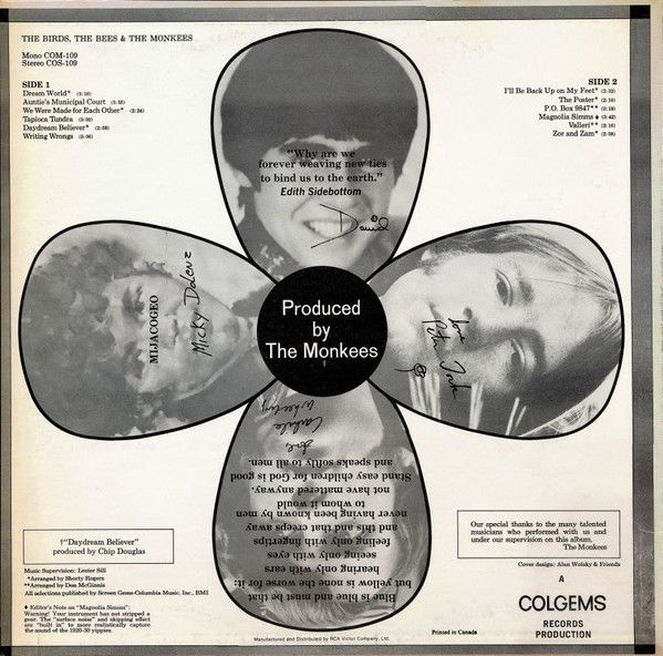 The Monkees - The Birds, The Bees & The Monkees [Vinyl] | RCA Victor (COM-109) - 2