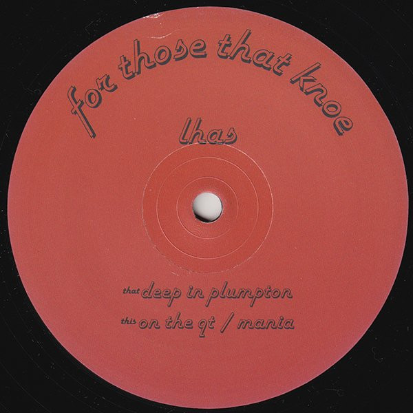 LHAS - Knoe 1/1 | For Those That Knoe (KNOE 1/1)