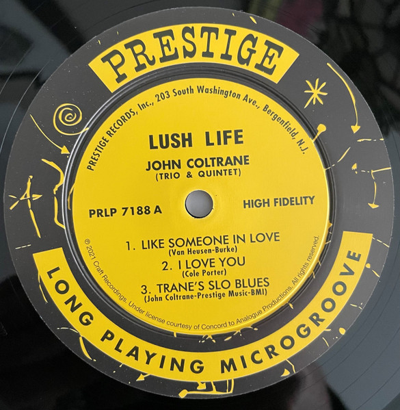 John Coltrane - Lush Life | Analogue Productions (APRJ 7188) - 3