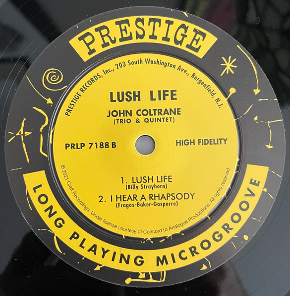 John Coltrane - Lush Life | Analogue Productions (APRJ 7188) - 4