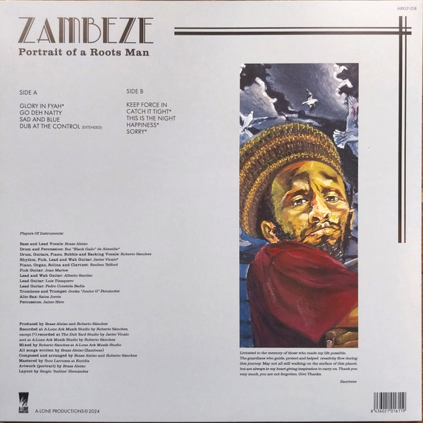 Zambeze - Portrait Of A Roots Man | A-Lone Productions (ARKLP-018) - 2 Zambeze - Portrait Of A Roots Man | A-Lone Productions (ARKLP-018) - 2