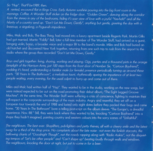 The Wonder Stuff - Hup | Polydor (549 264-2) - main