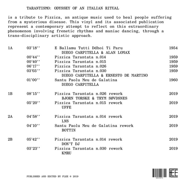 Tarantismo : Odyssey Of An Italian Ritual