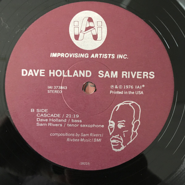 Dave Holland / Sam Rivers - Dave Holland / Sam Rivers | Improvising Artists Inc. (IAI 373843) - 4