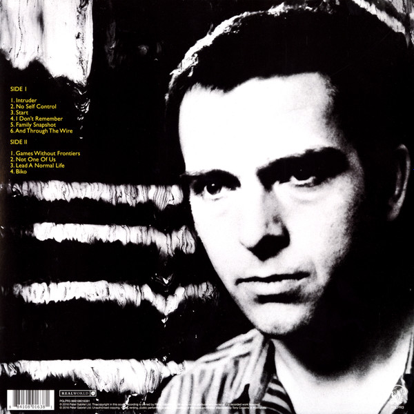 Peter Gabriel - Peter Gabriel | Real World Records (PGLPR3) - 3 Peter Gabriel - Peter Gabriel | Real World Records (PGLPR3) - 3