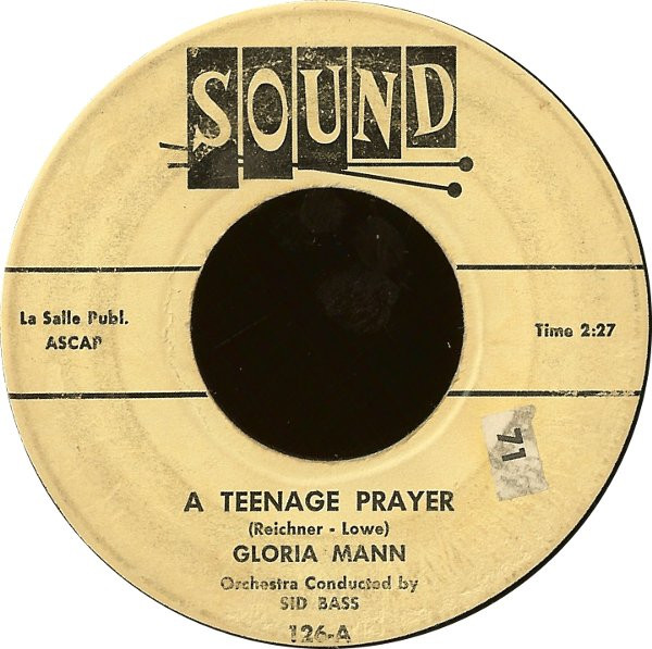 Gloria Mann - A Teenage Prayer | Sound (126) - 2