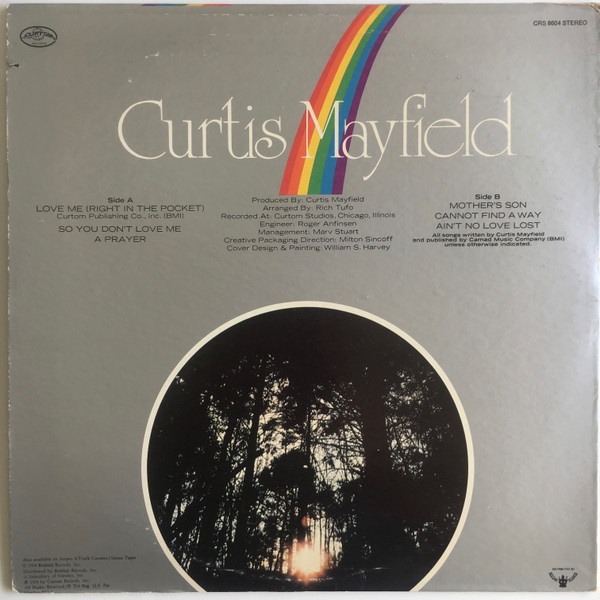 Curtis Mayfield - Got To Find A Way | Curtom (CRS 8604) - 2