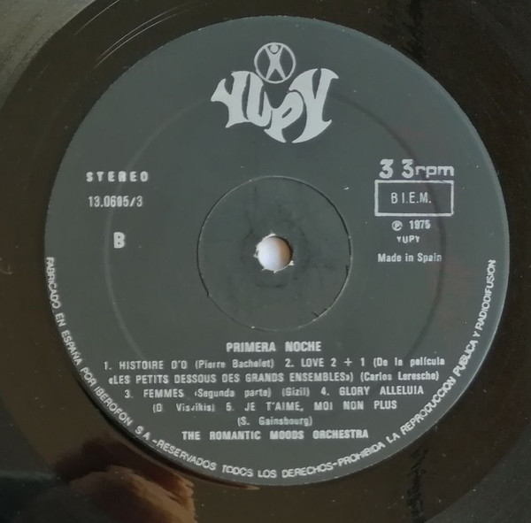 The Romantic Moods Orchestra - Primera Noche | Yupy (13.0695/3) - 4