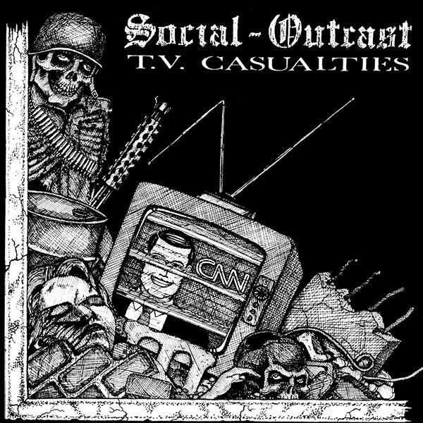 Social Outcast - T.V. Casualties | Bitter Youth Organization (DW-001) - main