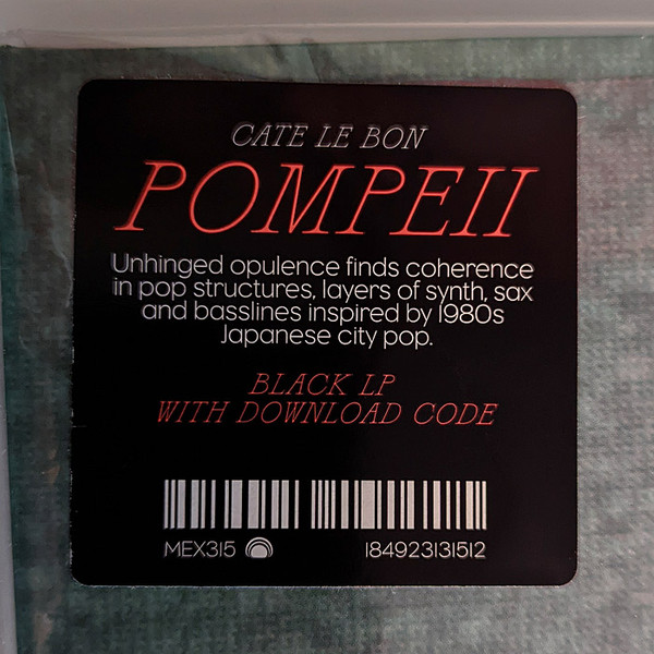 Cate Le Bon - Pompeii | Mexican Summer (MEX315) - 2