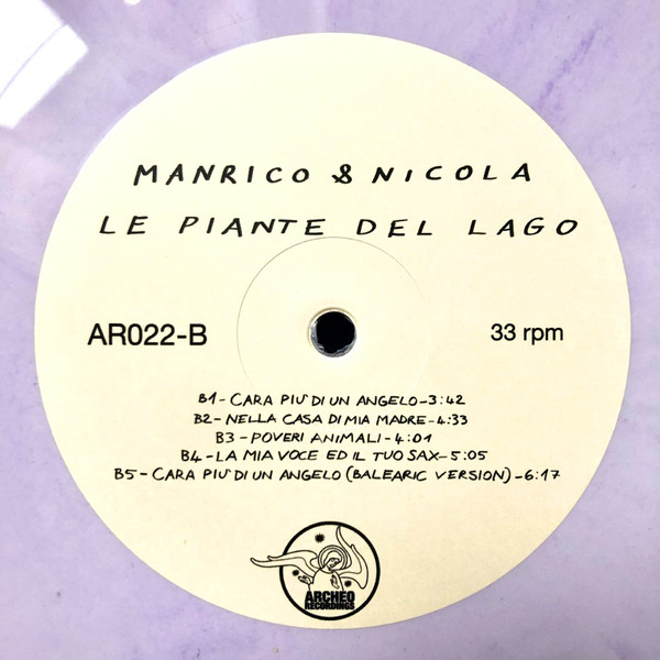 Manrico & Nicola - Le Piante Del Lago | Archeo Recordings (AR022) - 4