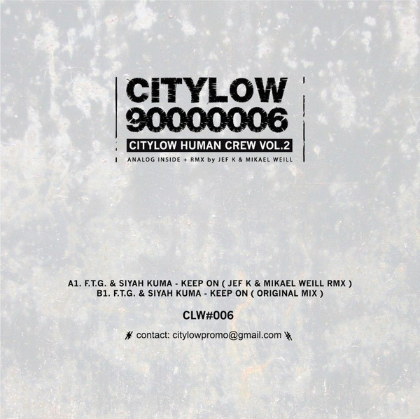 Citylow - 90000006 | Citylow Records (CWL#006)