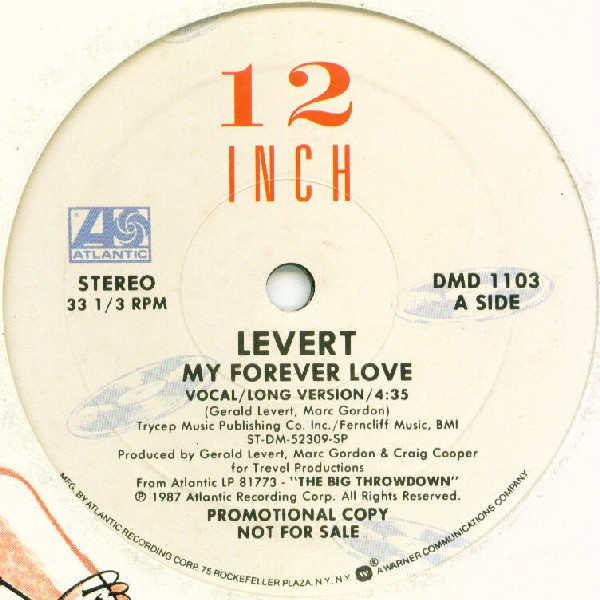 Levert - My Forever Love | Atlantic (DMD 1103) - main