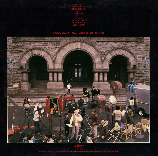 Rush - Moving Pictures | Anthem (ANR-1-1030) - 2