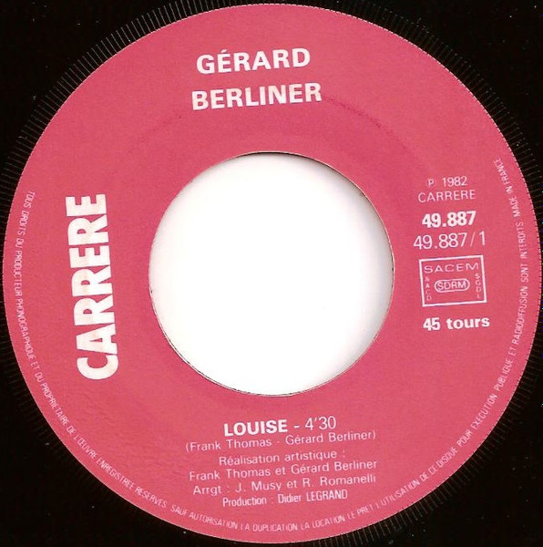 Gérard Berliner - Louise | Carrere (49.887) - 3