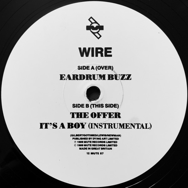 Wire - Eardrum Buzz | Mute (12 MUTE 87) - 4