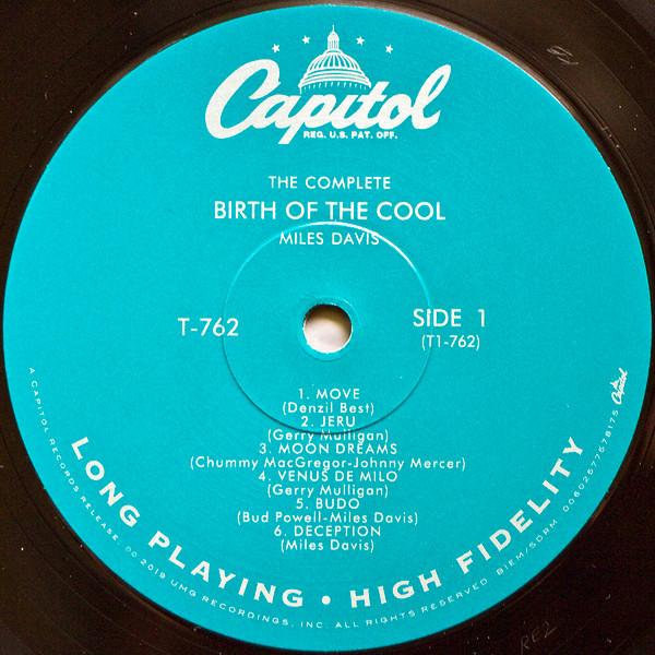 Miles Davis - The Complete Birth Of The Cool | Capitol Records (T762) - 3