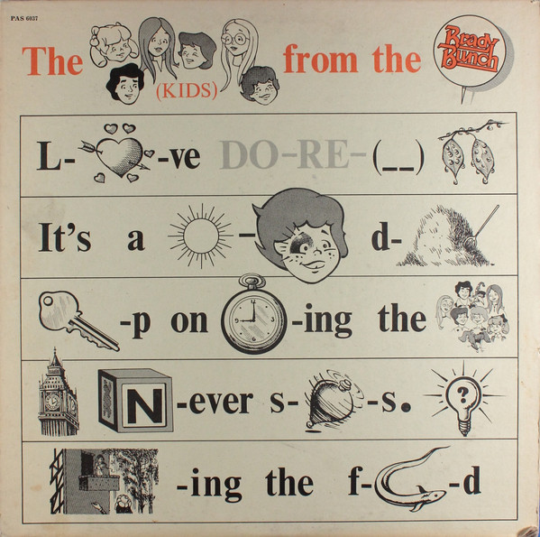 The Brady Bunch - The Kids From The Brady Bunch | Paramount Records (PAS-6037)