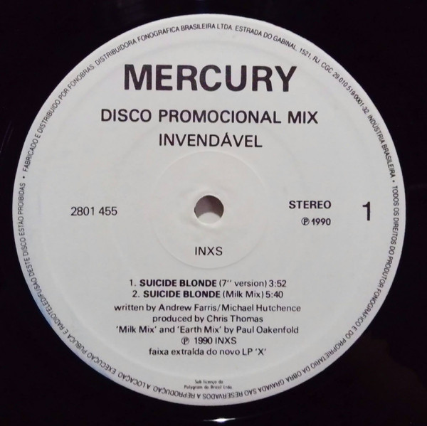 INXS - Suicide Blonde | Mercury (2801 455) - 3