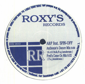 A&F - Come On And Dance | Roxy's Records (RR 002) - main