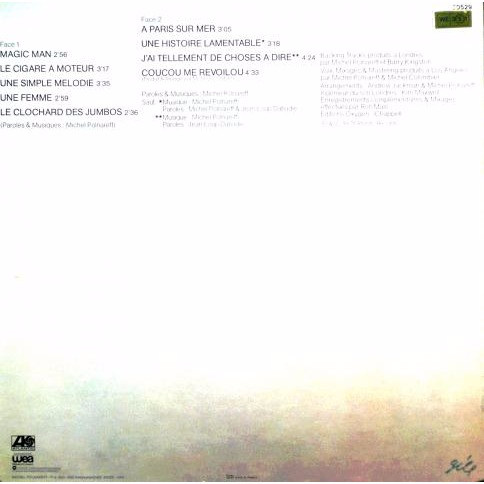 Michel Polnareff - Coucou Me Revoilou | Atlantic (50529) - 2