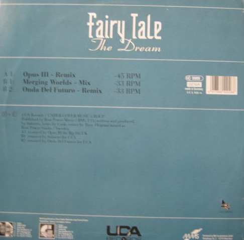 Fairy Tale - The Dream | UCA Records (UCA 026-6) - 2 Fairy Tale - The Dream | UCA Records (UCA 026-6) - 2
