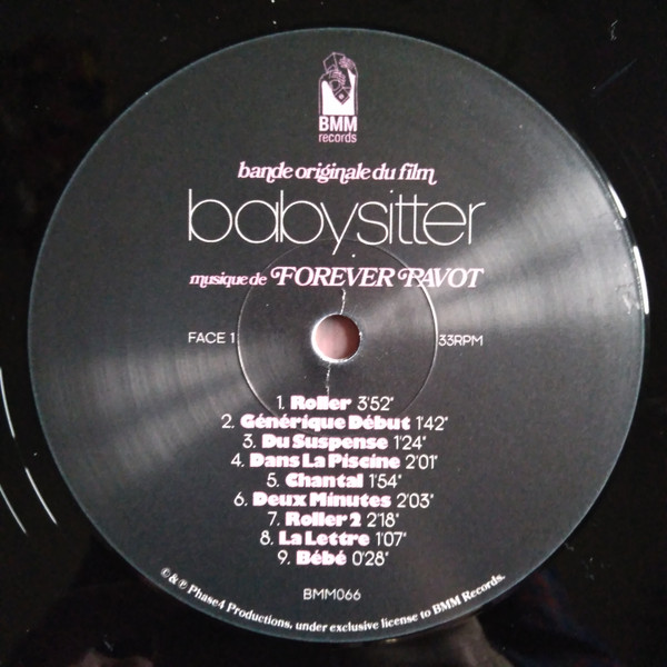 Forever Pavot - Bande Originale Du Film Babysitter | BMM Records (BMM066) - 2 Forever Pavot - Bande Originale Du Film Babysitter | BMM Records (BMM066) - 2