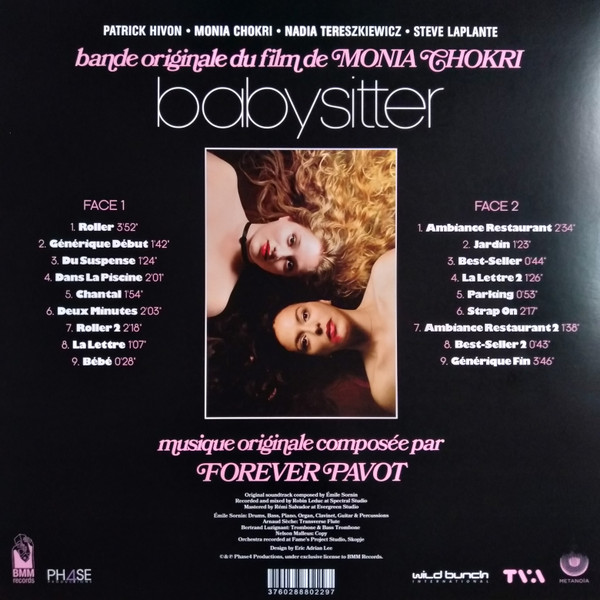 Forever Pavot - Bande Originale Du Film Babysitter | BMM Records (BMM066) - main Forever Pavot - Bande Originale Du Film Babysitter | BMM Records (BMM066) - main