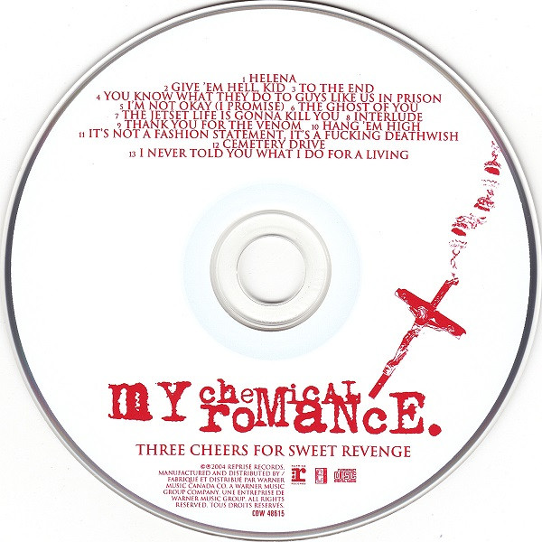 My Chemical Romance - Three Cheers For Sweet Revenge [CD] | Reprise Records (CDW 48615) - 3