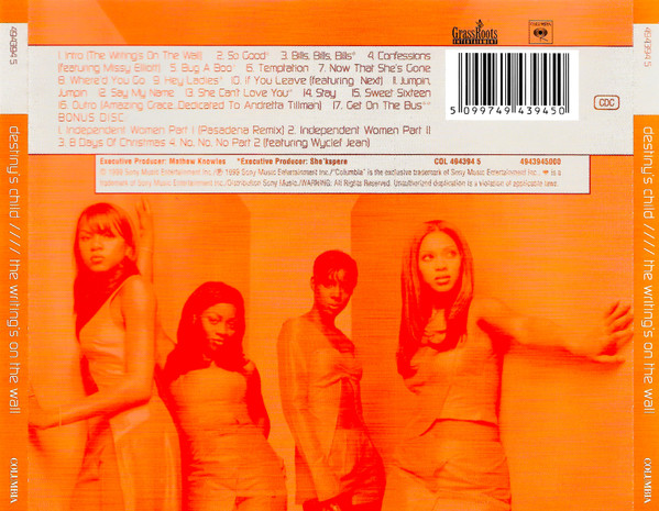Destiny's Child - The Writing's On The Wall | Columbia (COL 494394 5) - 2 Destiny's Child - The Writing's On The Wall | Columbia (COL 494394 5) - 2