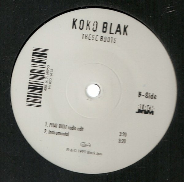 Koko Blak - These Boots | Black Jam (050-16895)