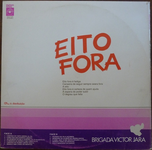 Brigada Victor Jara - Eito Fora | Mundo Novo (MNLP-003)