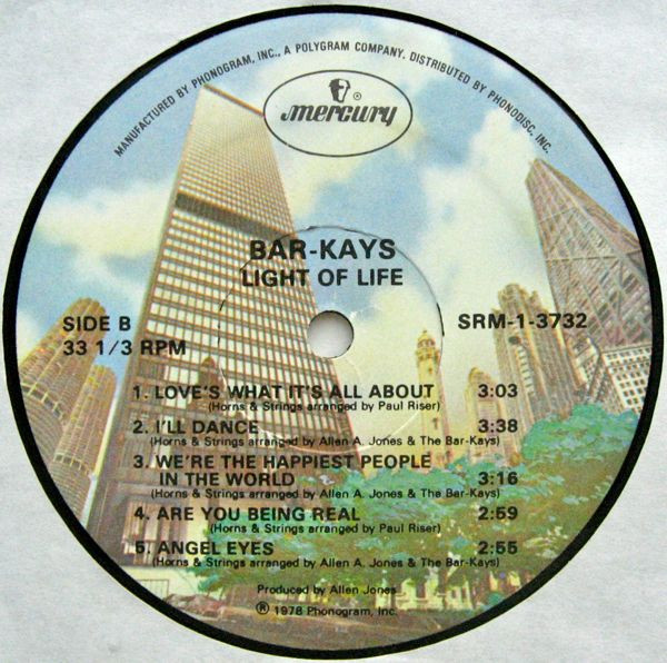 Bar-Kays - Light Of Life | Mercury (SRM-1-3732) - 4