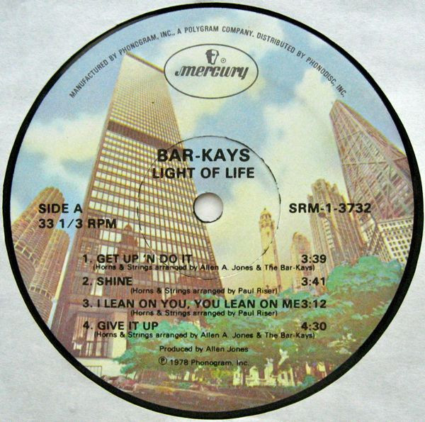 Bar-Kays - Light Of Life | Mercury (SRM-1-3732) - 3